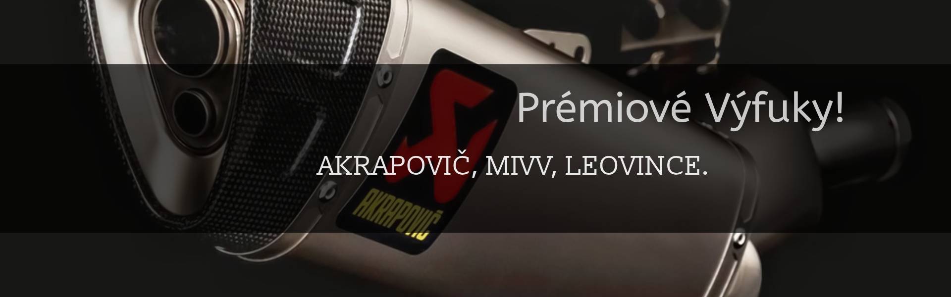 Výfuky Akrapovič