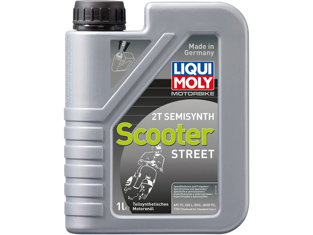 Motorový olej Liqui Moly 2T pro skútry
